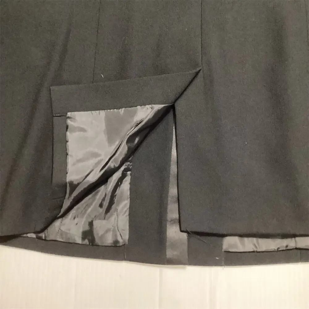 Norton McNaughton Women's Black Blazer Jacket Size 14  Long‎ Sleeve